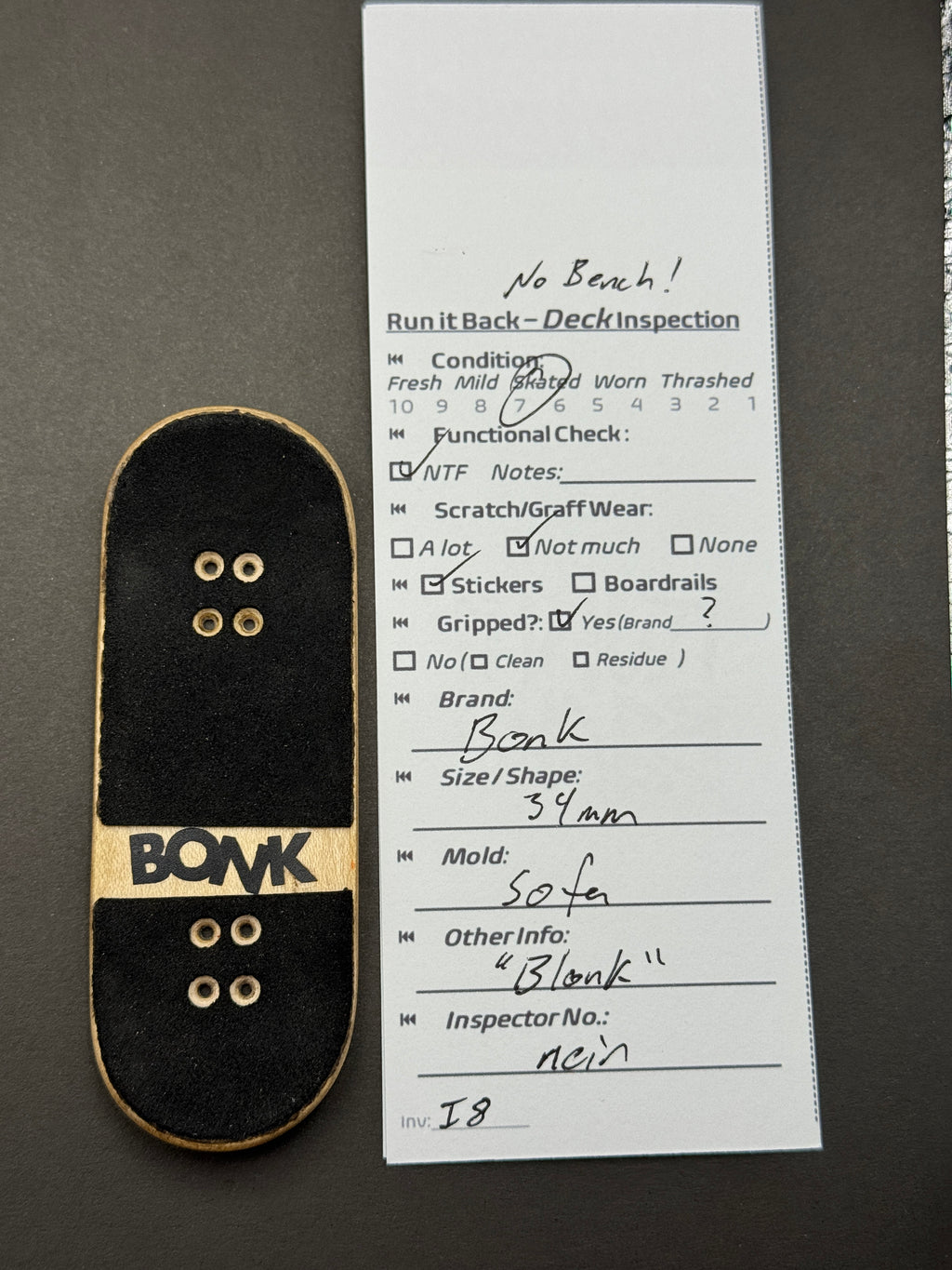 Bonk 34mm Sofa ("Blonk") – Skated