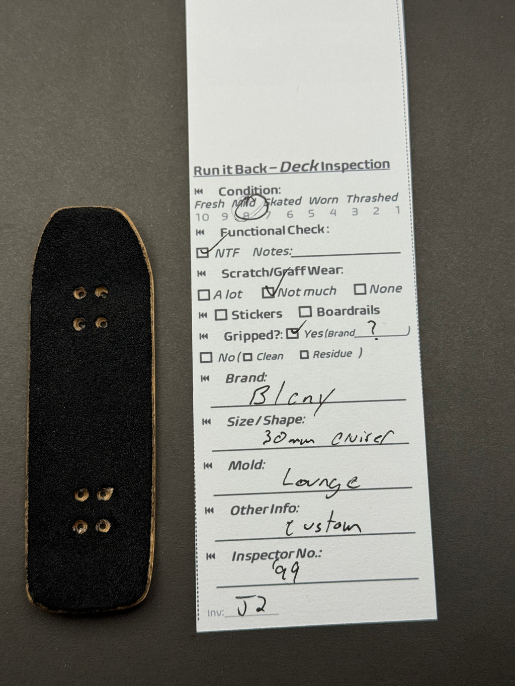 Blcny 30mm Cruiser Lounge (Custom) – Mild/Skated