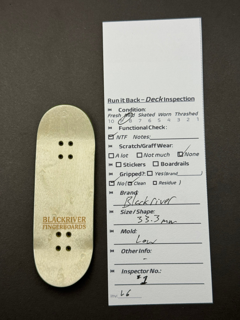 Blackriver 33.3mm Low – Fresh