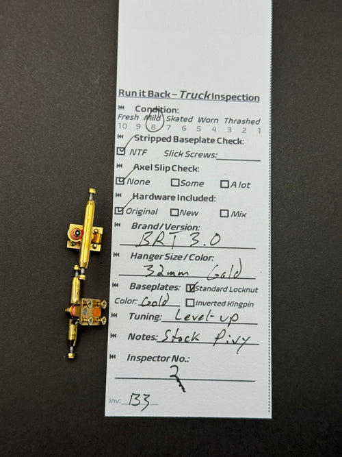 BRT 3.0 32mm Gold w/ Level-Ups - Mild