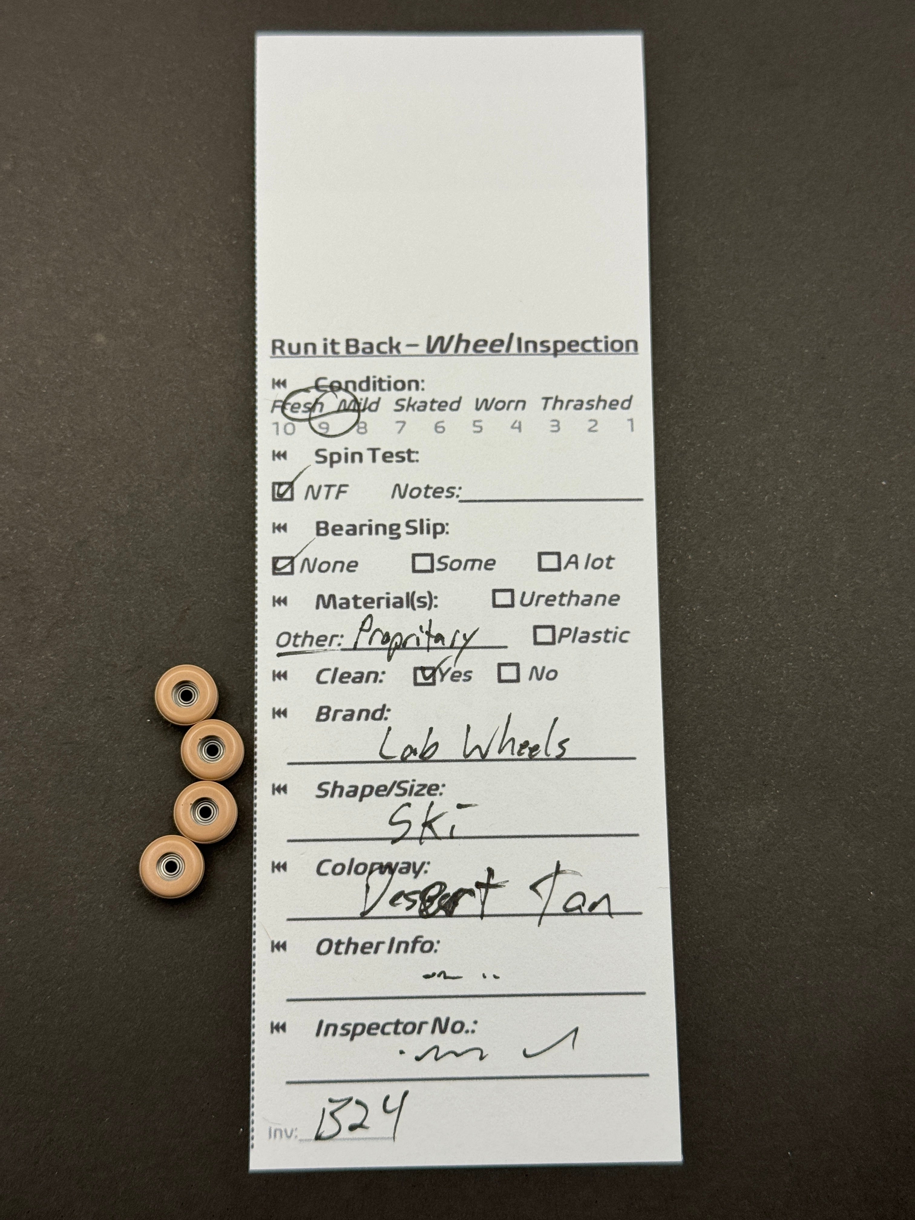 Lab Wheels Ski Desert Tan - Mild