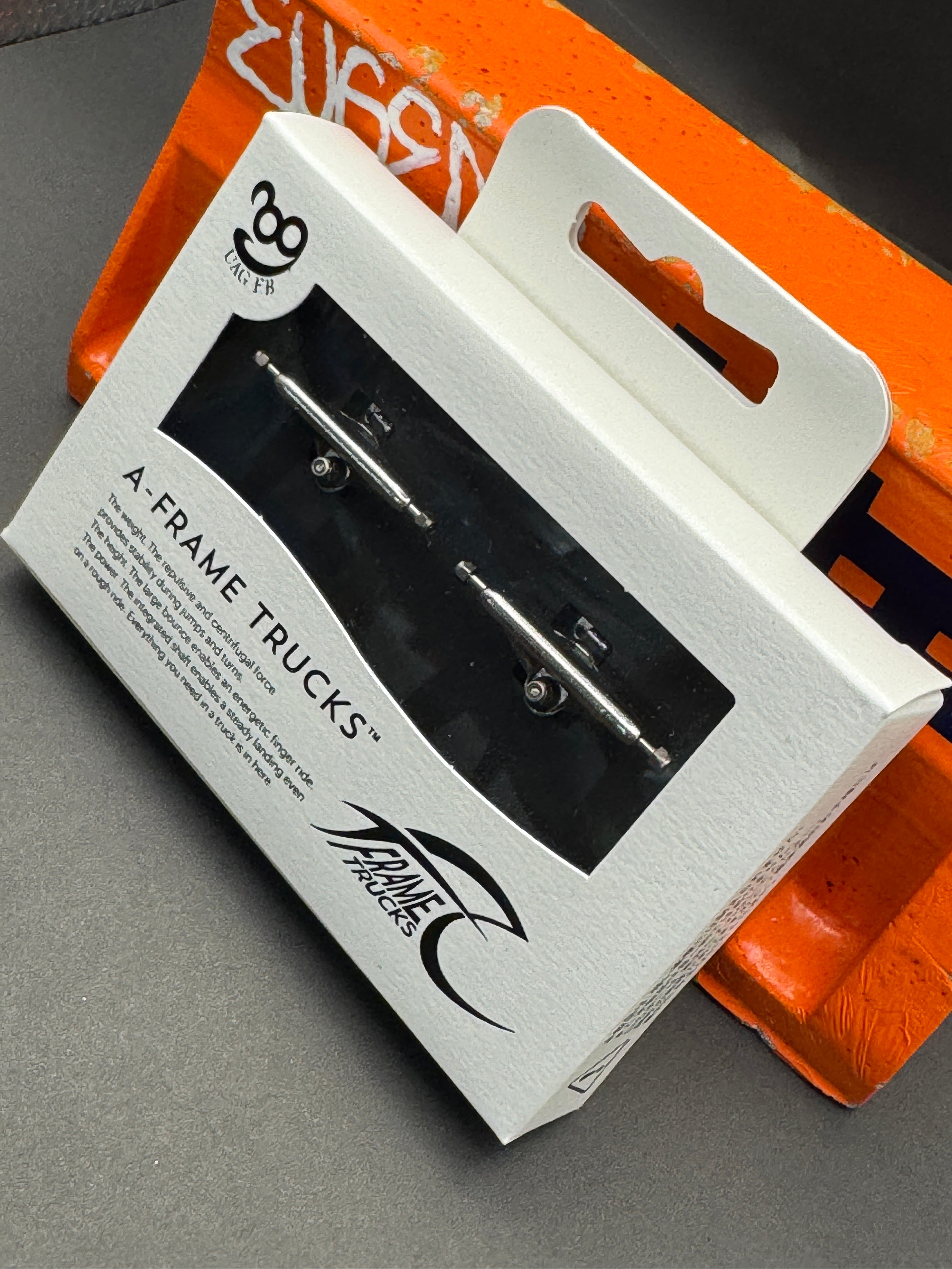 UAG V3 A-Frame Trucks 34mm Shot Blast - Mint