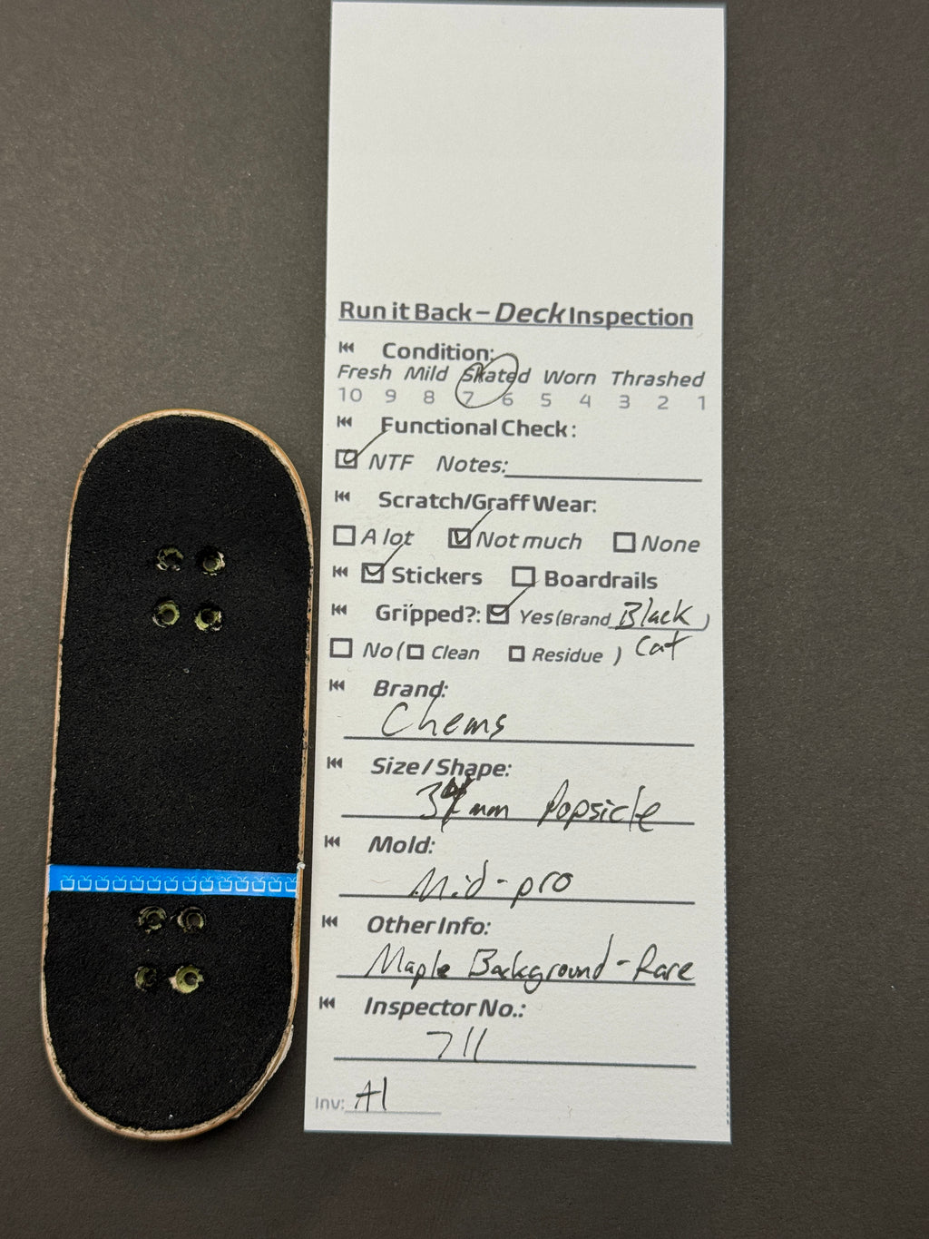 Chems 34mm Popsicle Mid-Pro - Mild Skated