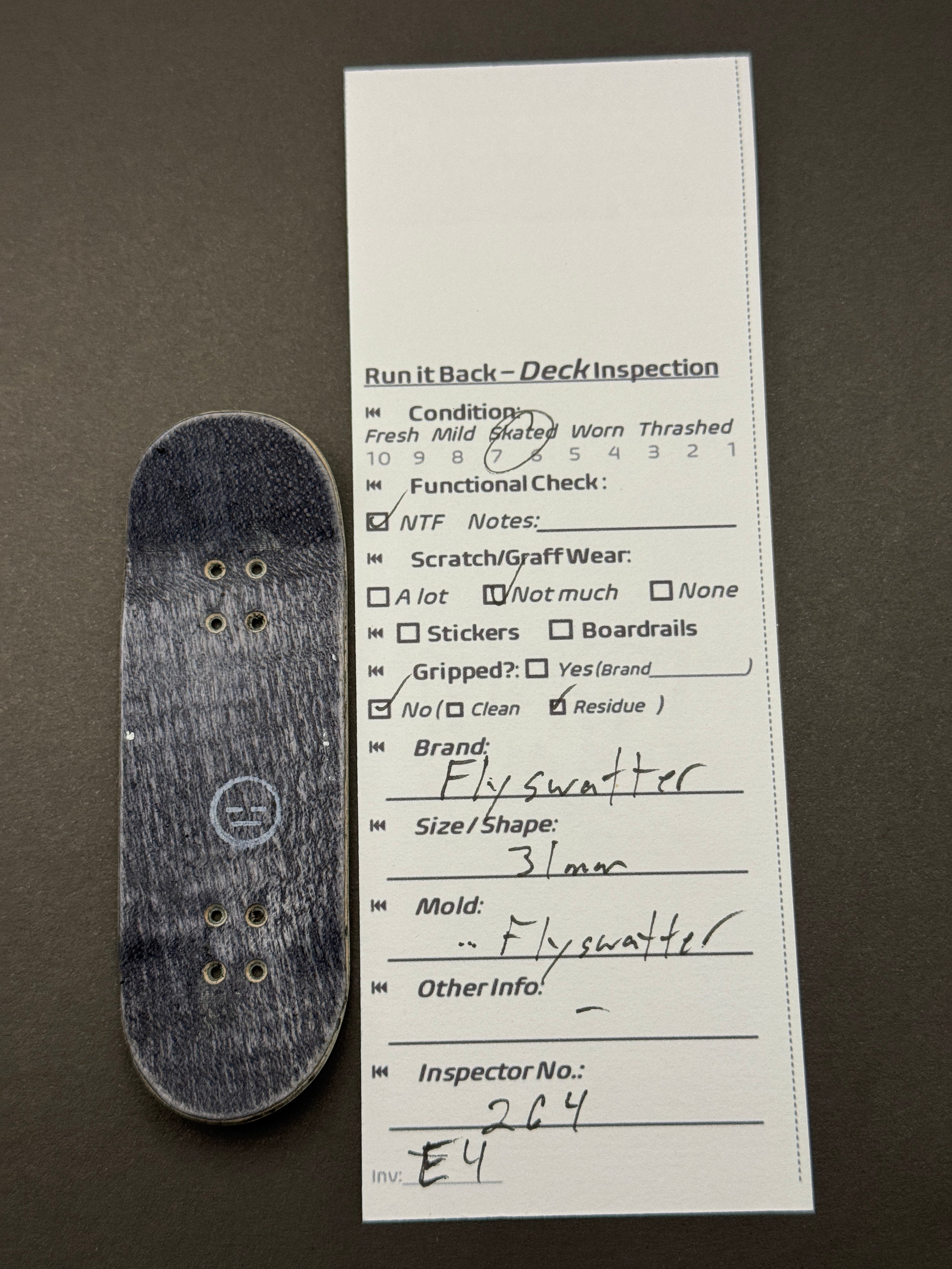 Flyswatter 31mm Flyswatter - Skated