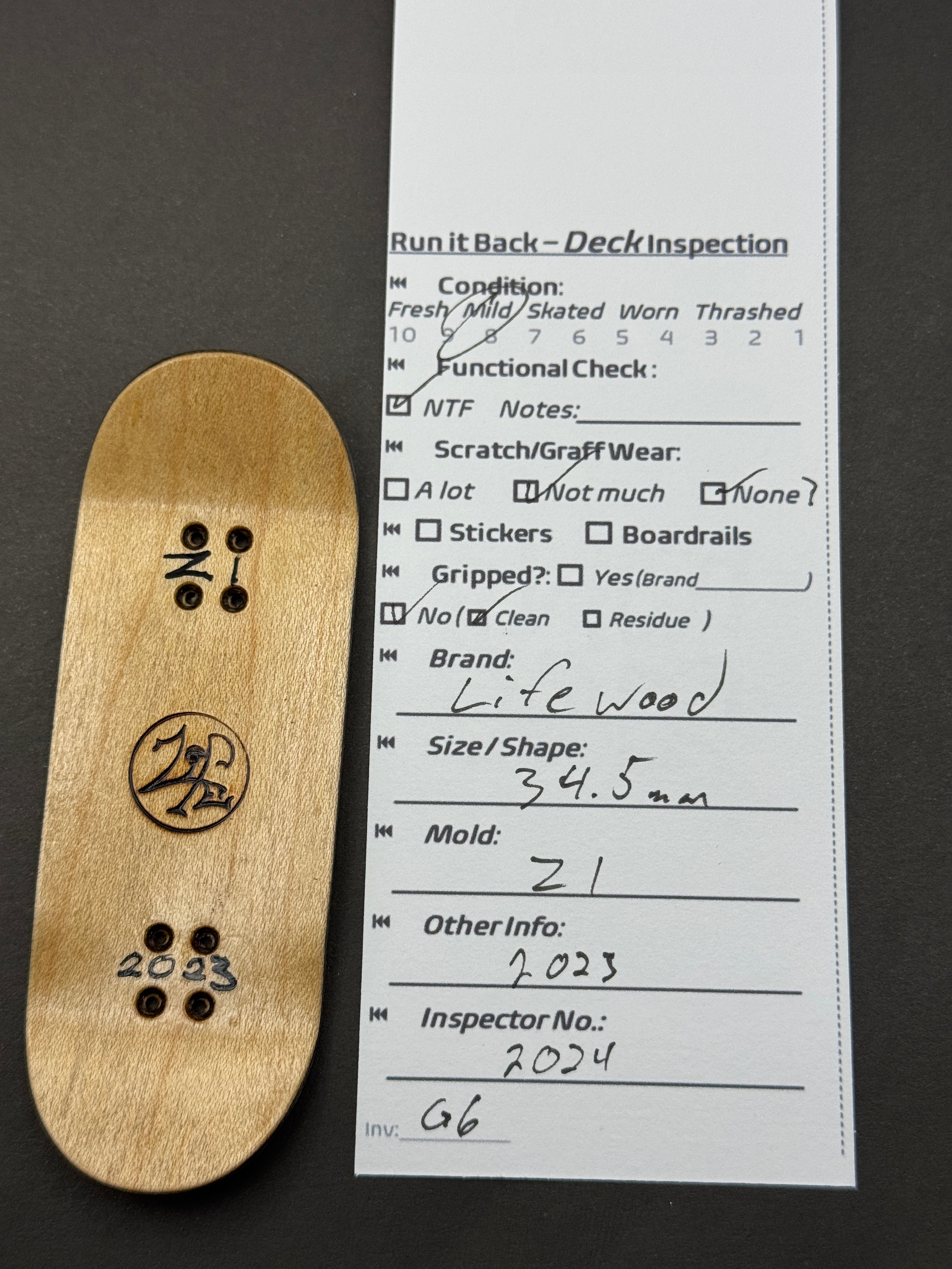Lifewood 34.5mm Z1 - Mild Skated