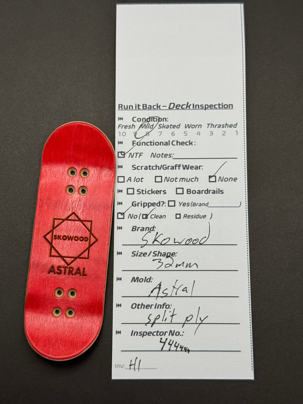 Skowood 32mm Astral Split Ply - Mild Skated