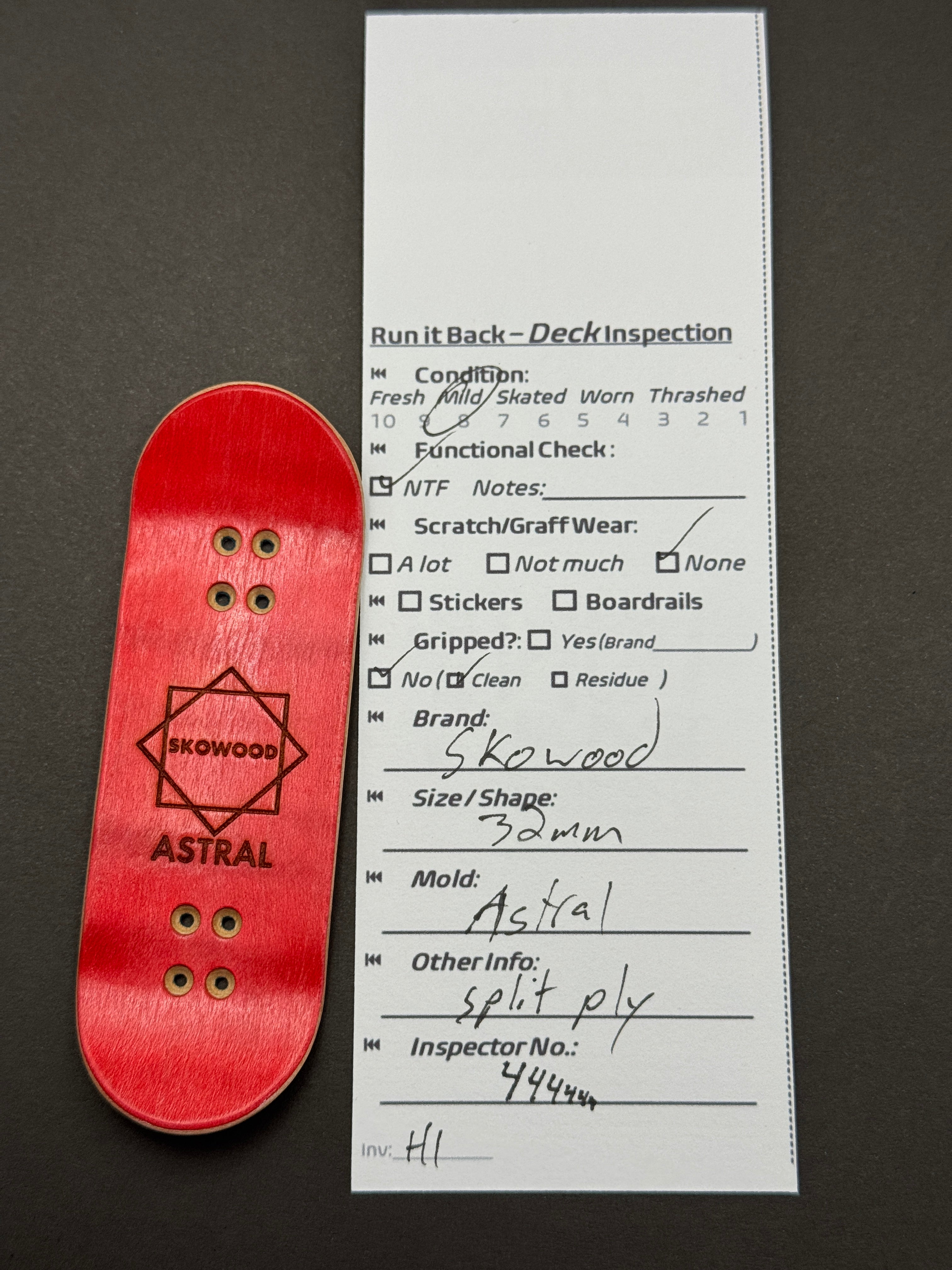 Skowood 32mm Astral Split Ply - Mild Skated