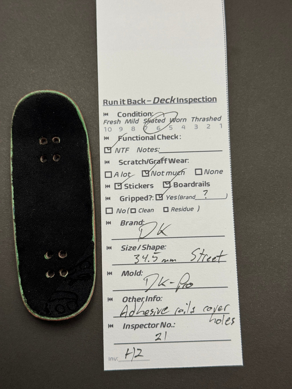 DK 34.5mm Street DK-Pro - Skated