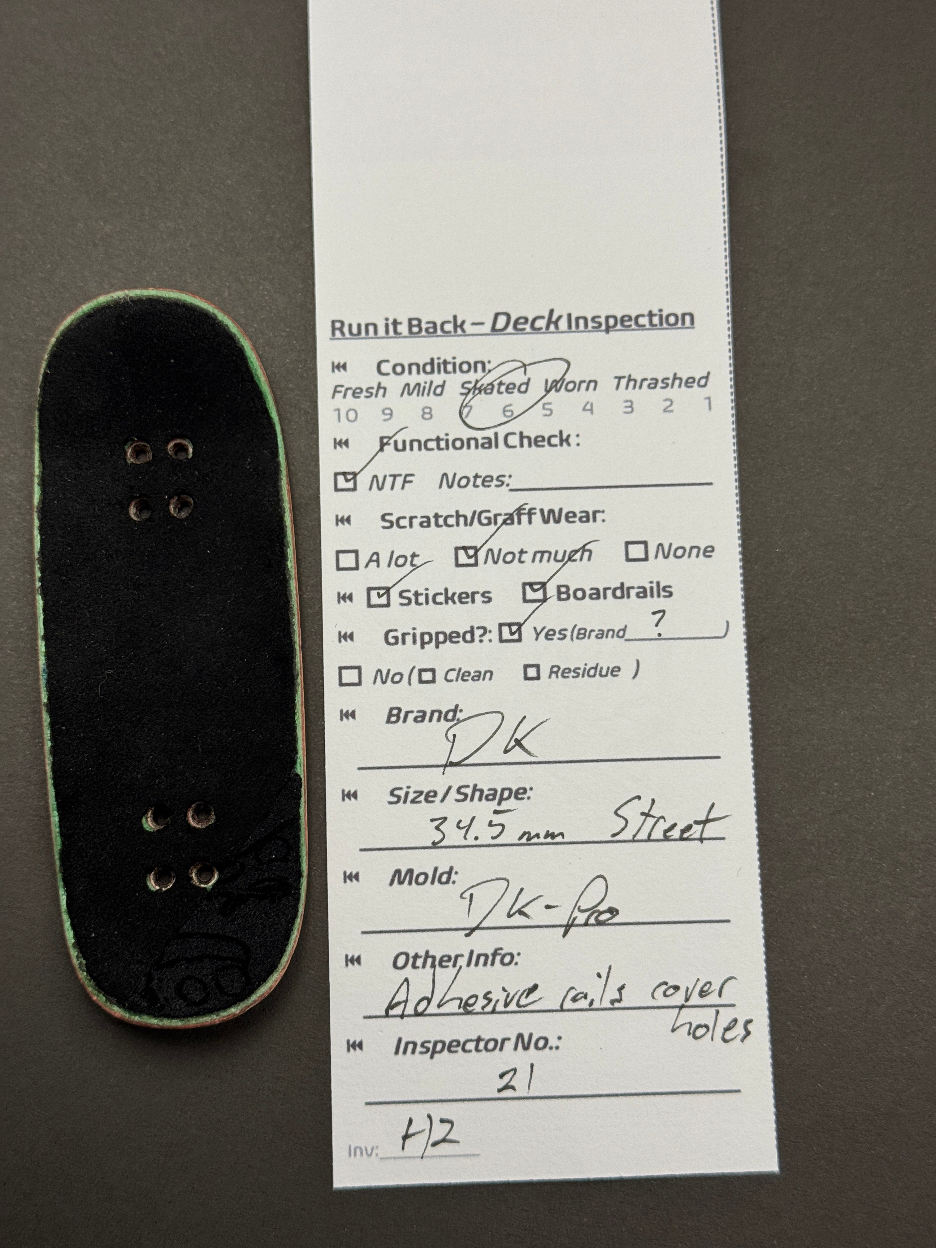 DK 34.5mm Street DK-Pro - Skated