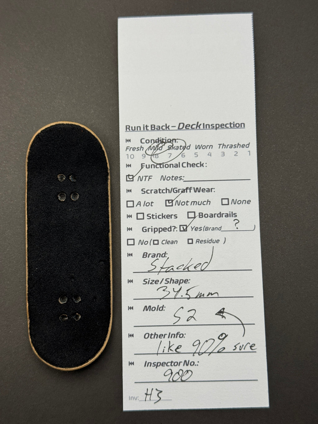 Stacked 34.5mm S2 - Mild Skated