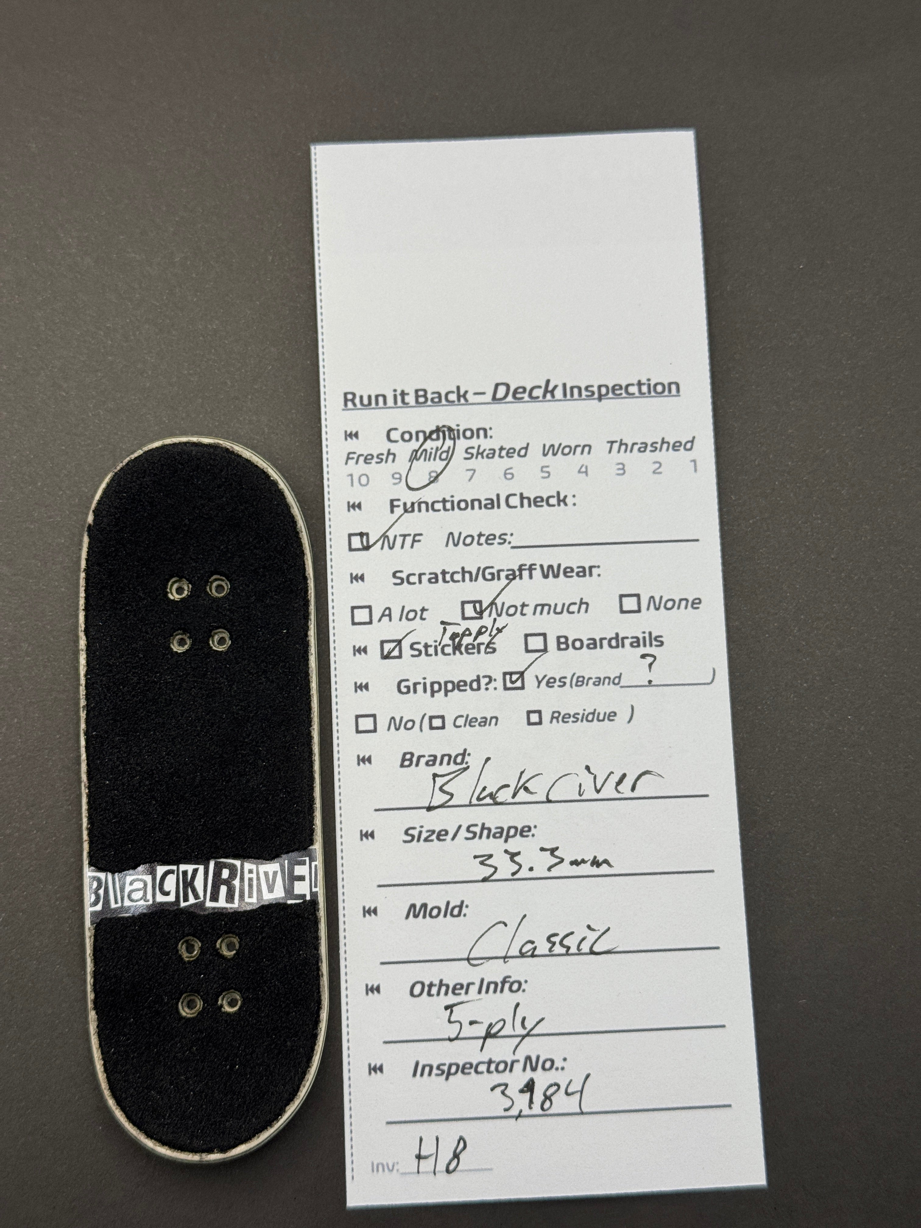 Black River 33.3mm Classic - Mild/Skated