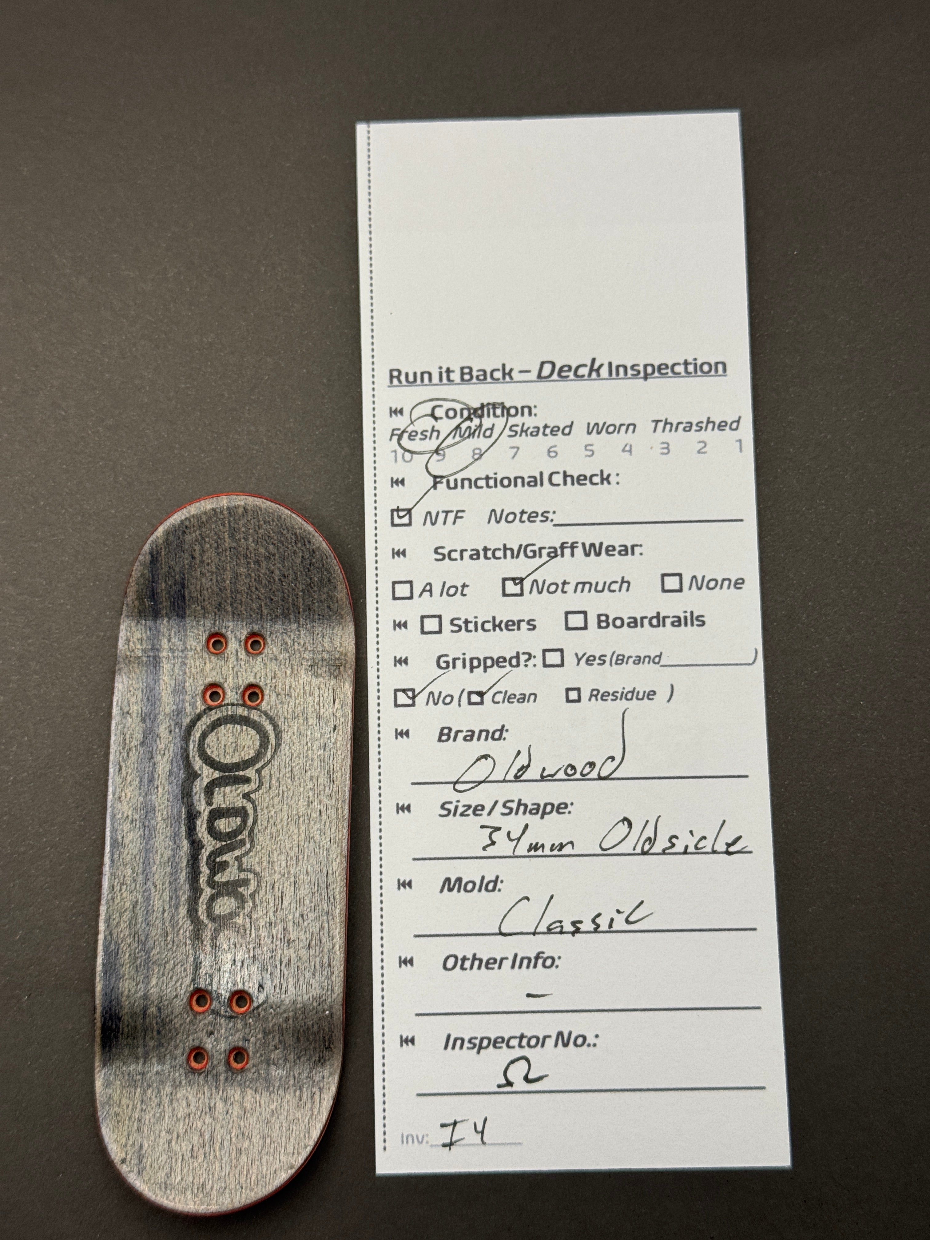 Oldwood 34mm Oldsicle Classic - Fresh