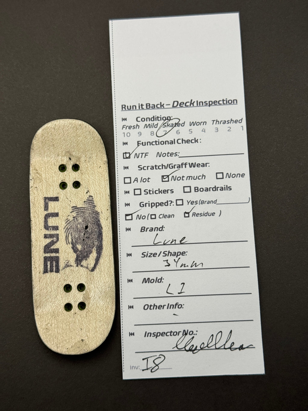 Lune 34mm L1 - Skated