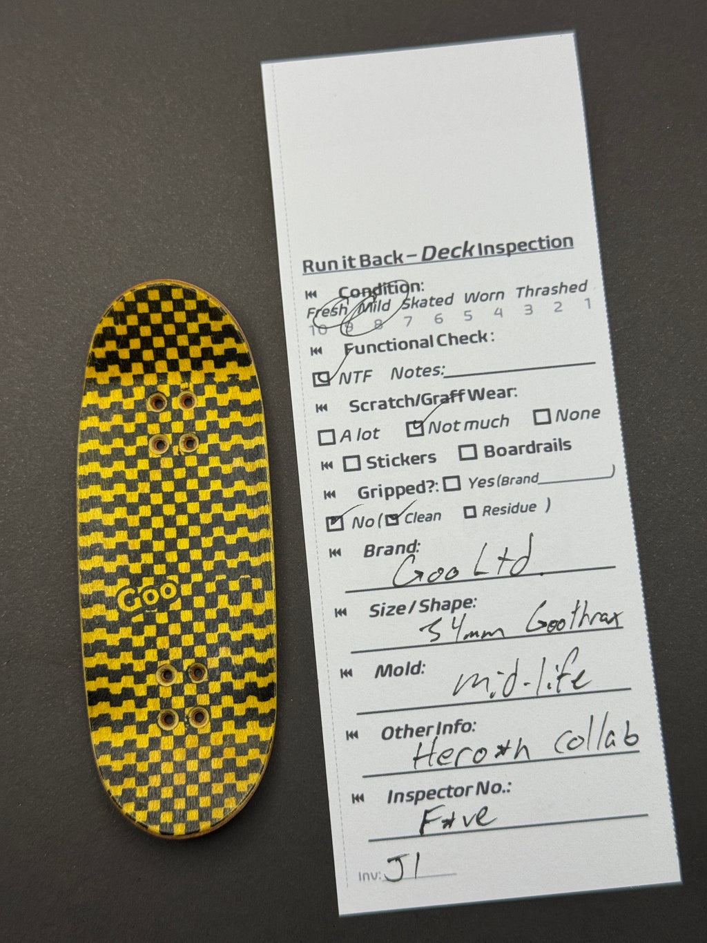 Goo Ltd. 34mm Goothrax Mid-Life Crisis - Mild Skated