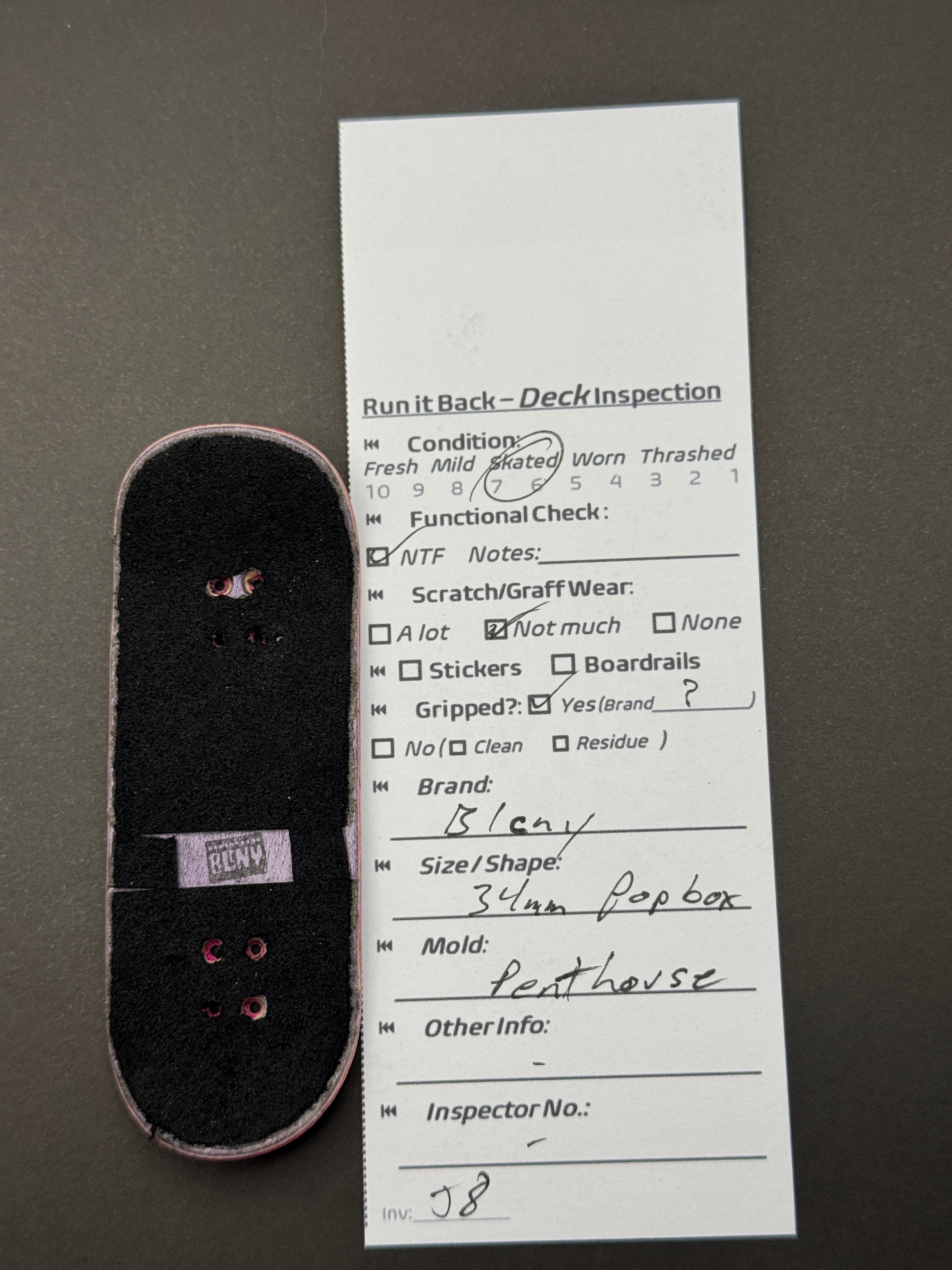 Blcny 34mm Popbox Penthouse - Skated