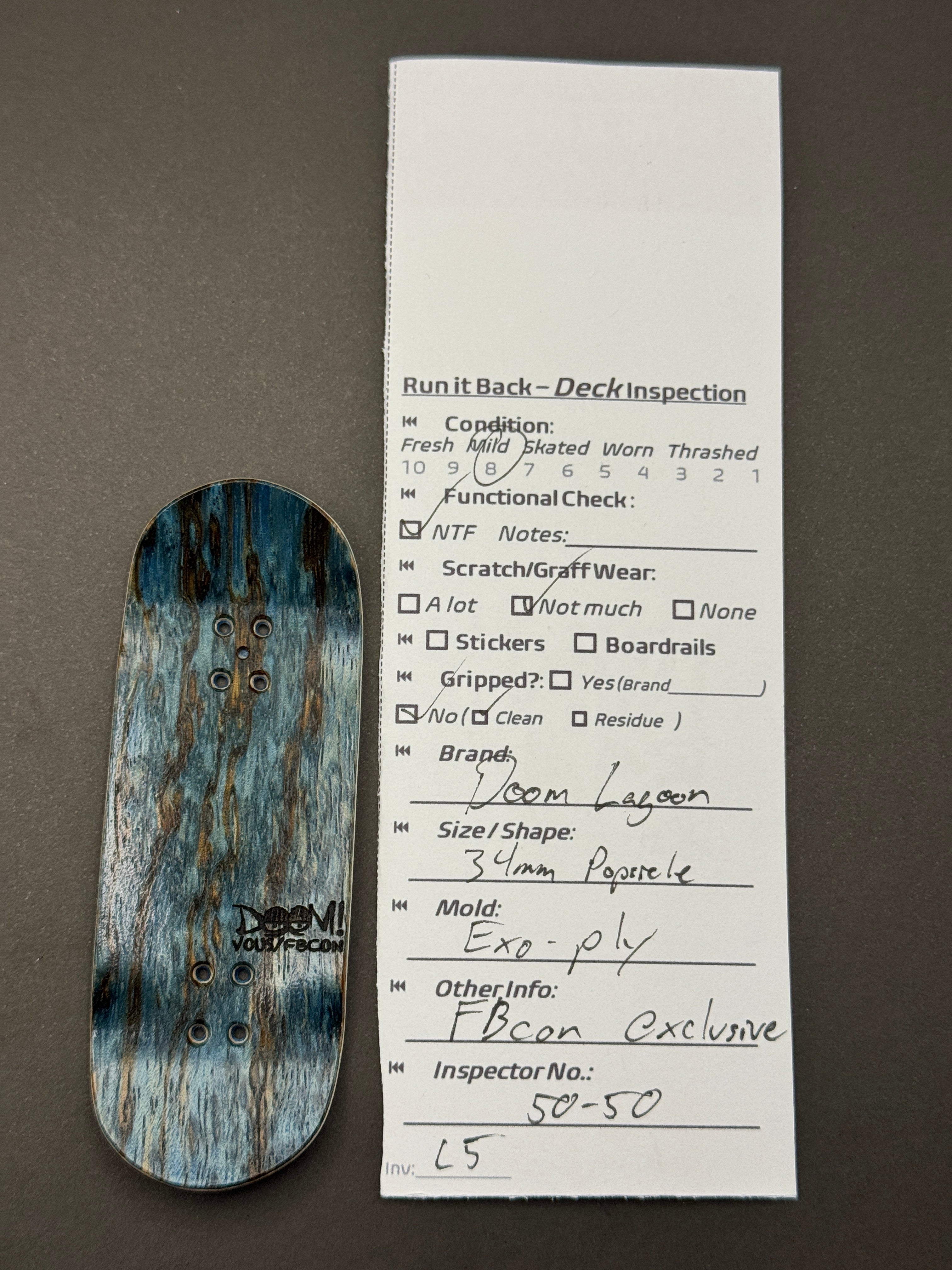Doom Lagoon 34mm Exo-Ply (FbCon Exclusive) - Mild