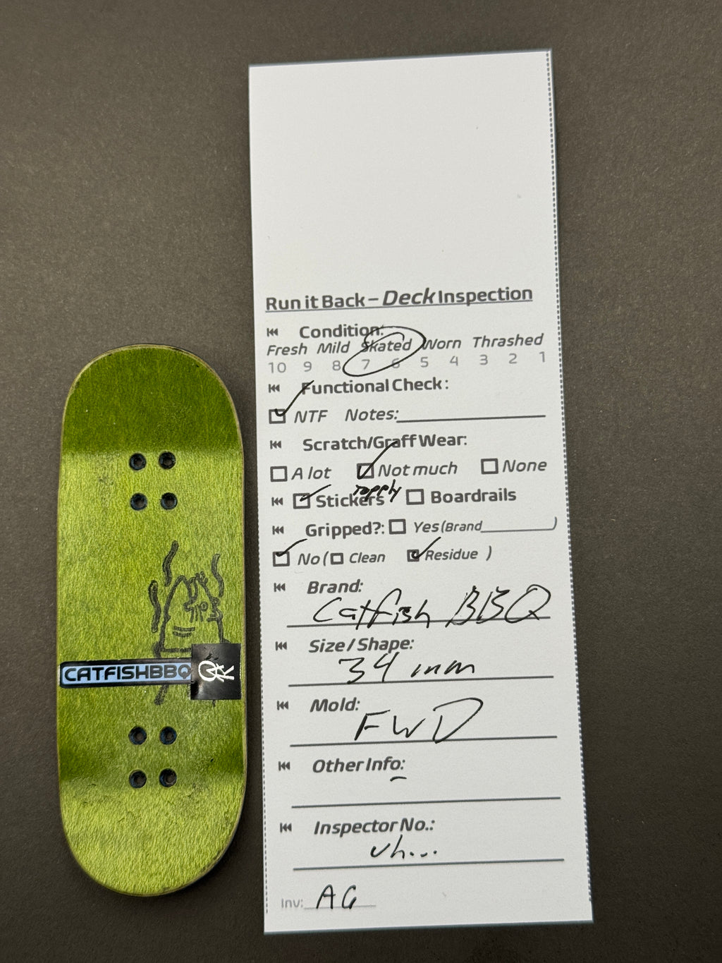 Catfish BBQ 34mm FWD - Skated