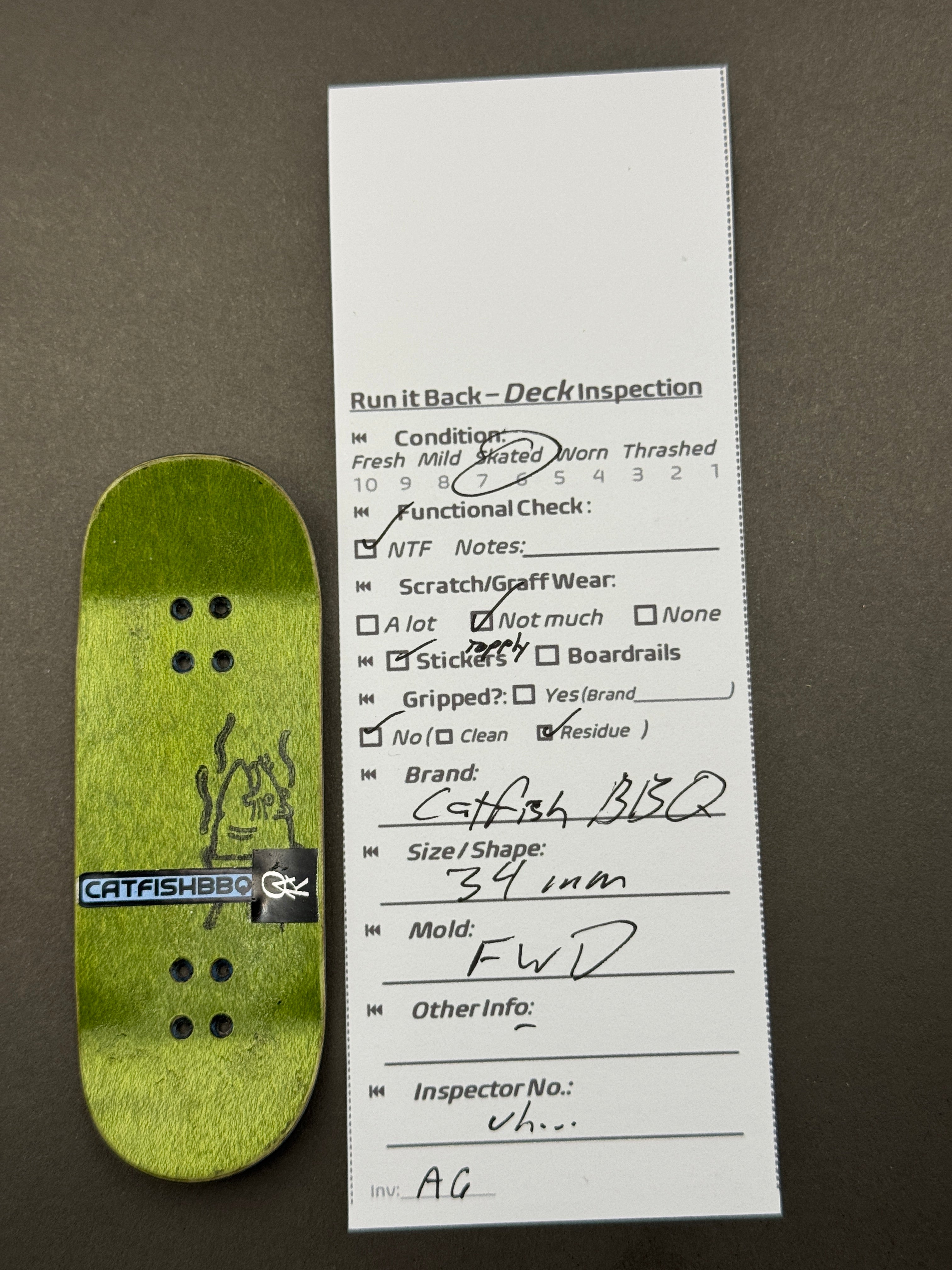 Catfish BBQ 34mm FWD - Skated