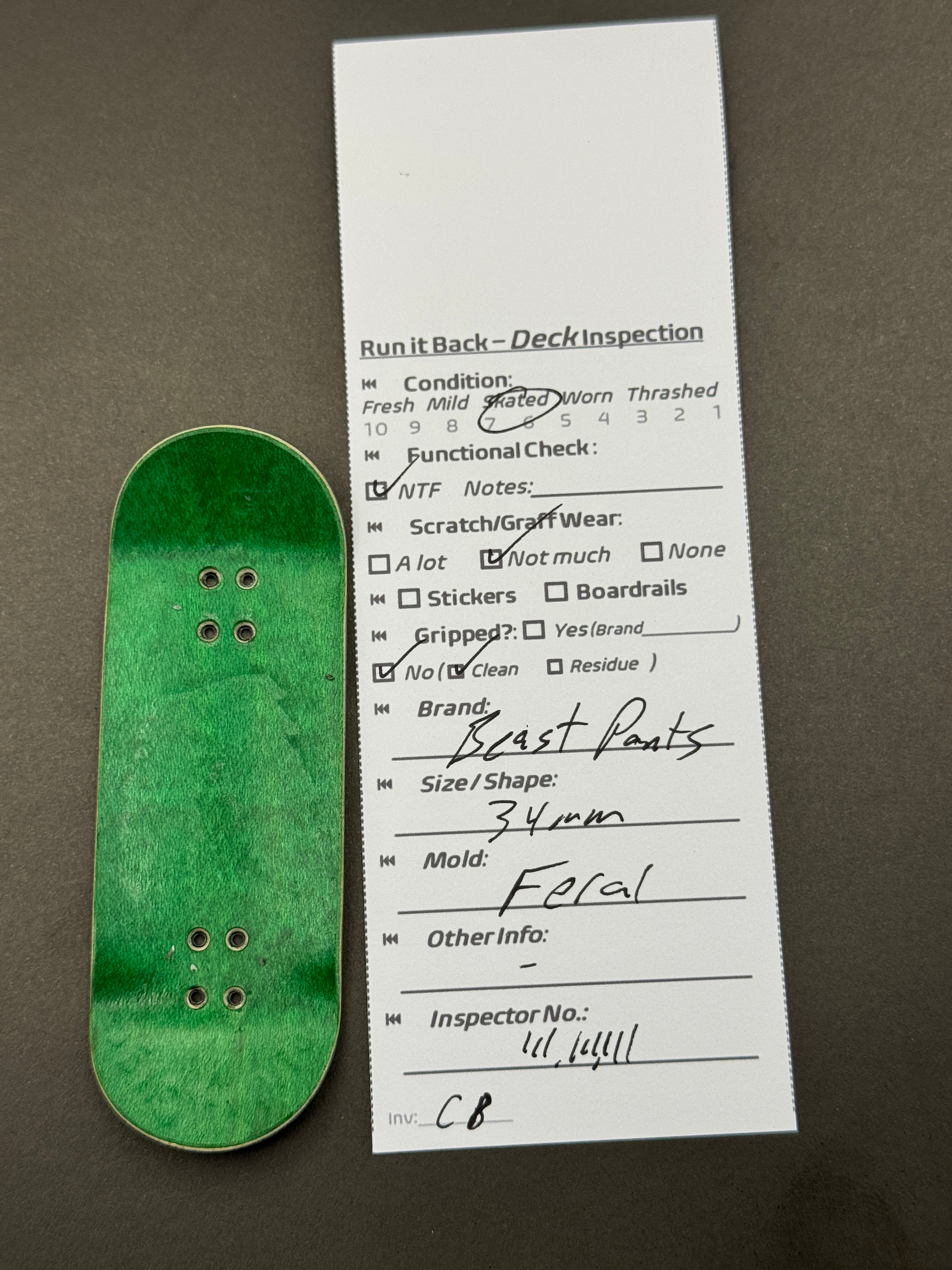Beastpants 34mm Feral - Skated