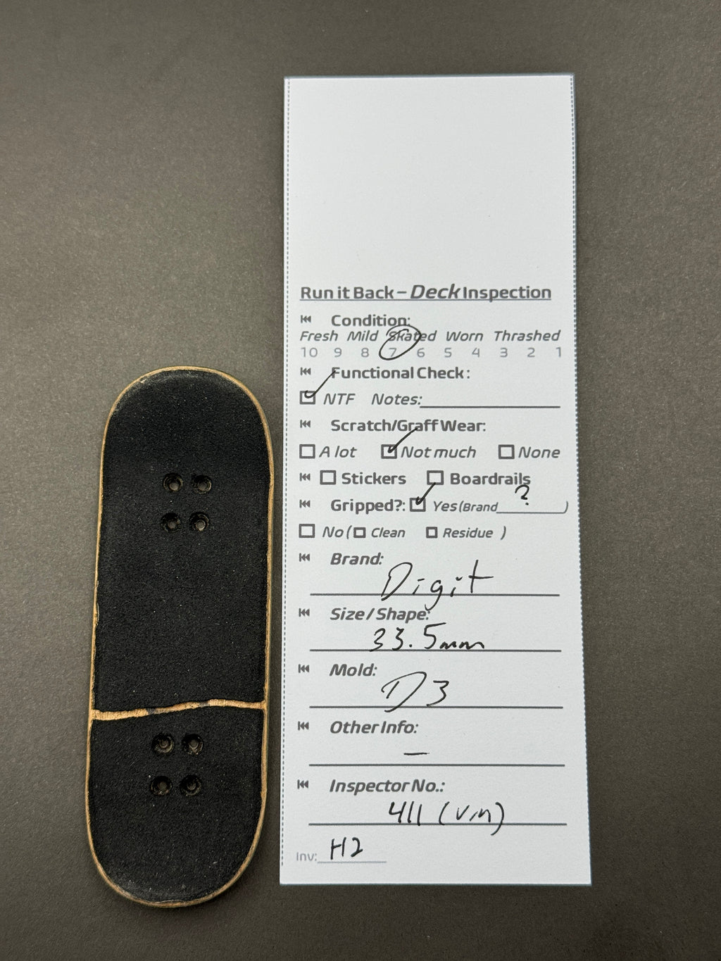 Digit 33.5mm D3 - Skated