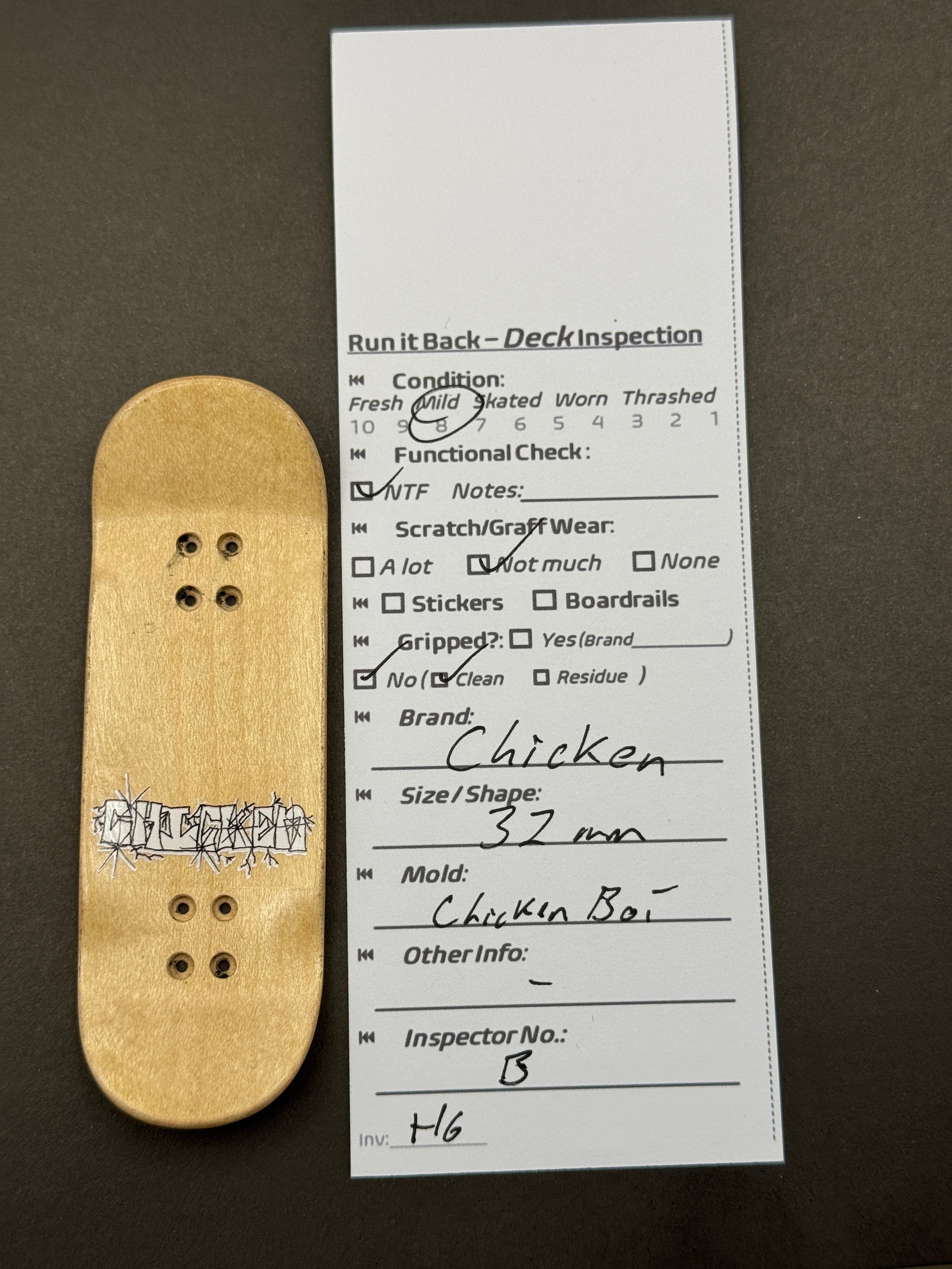 Chicken 32mm Chicken Boi - Mild