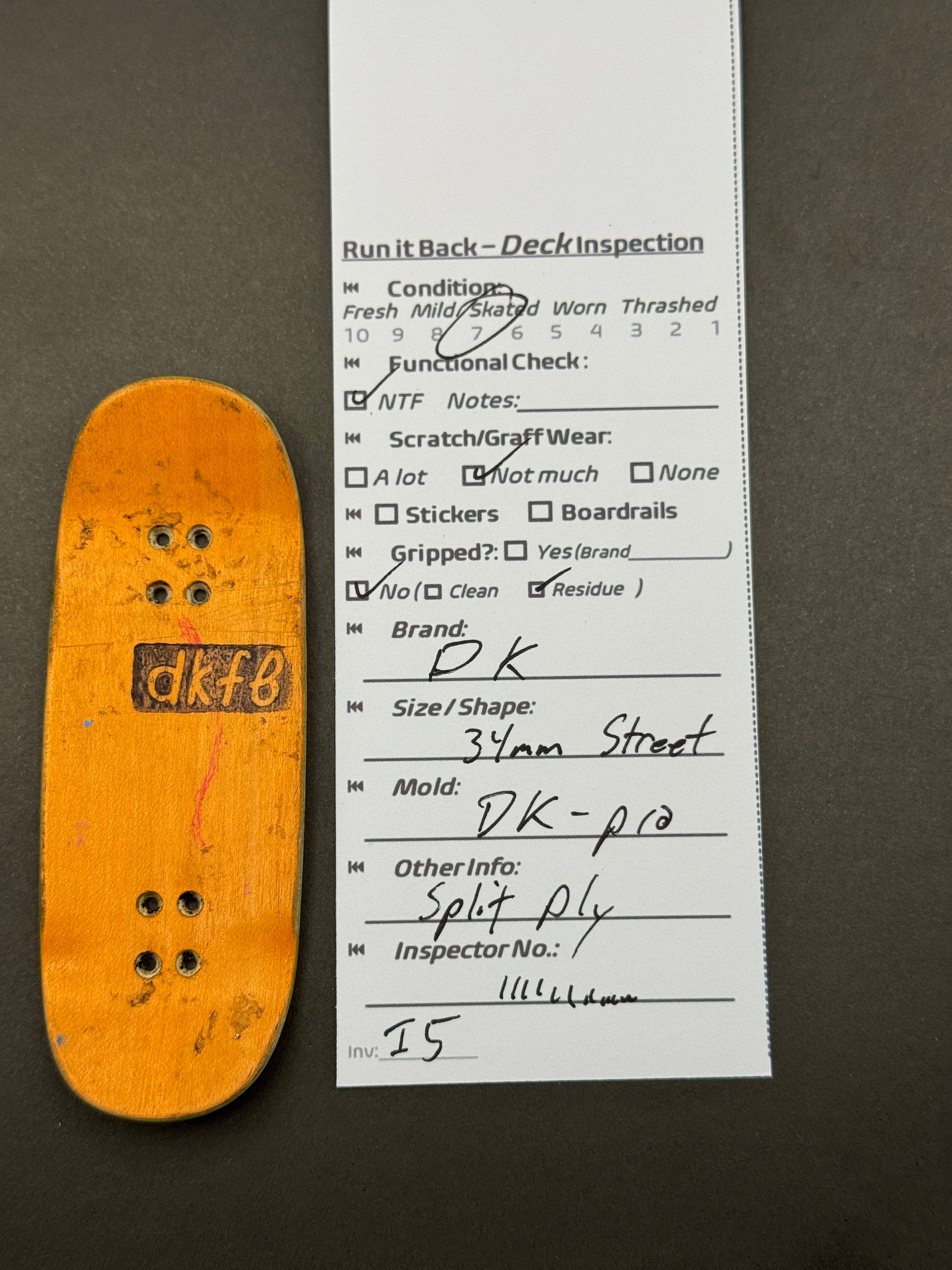 DK 34mm Street Split Ply - Mild