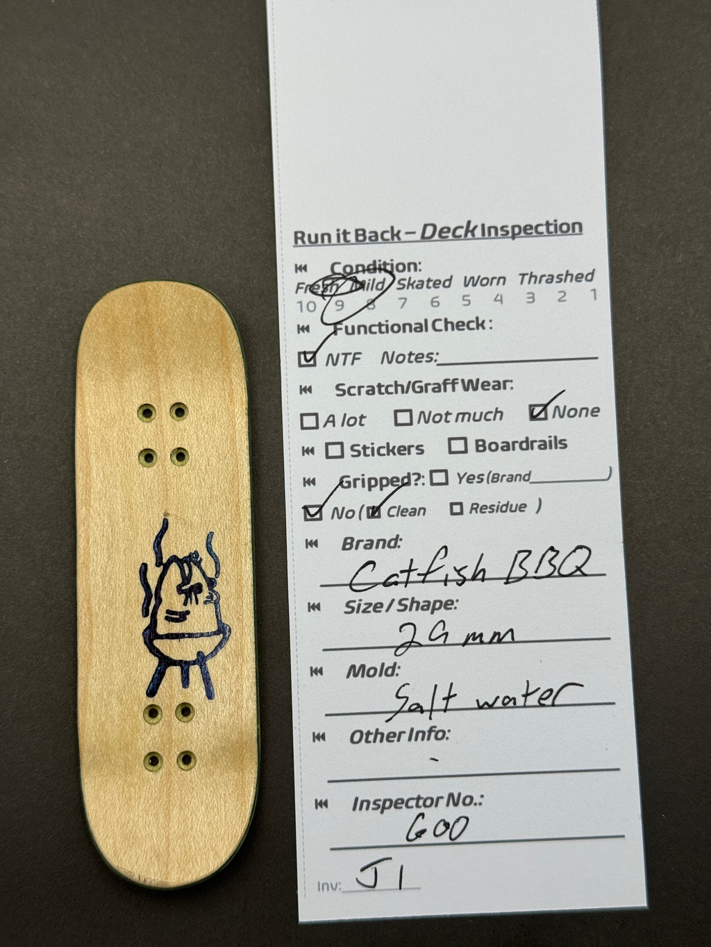 Catfish BBQ 29mm Saltwater - Fresh