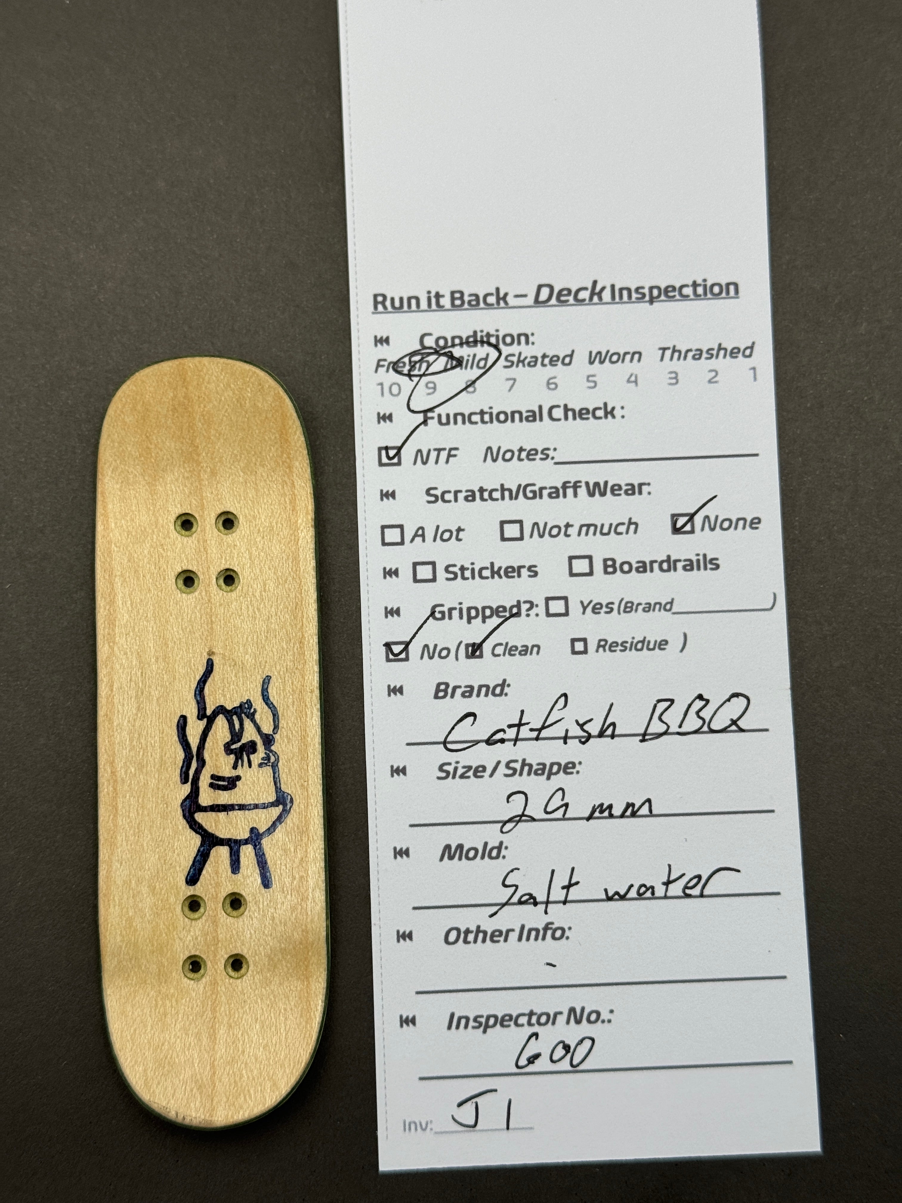 Catfish BBQ 29mm Saltwater - Fresh