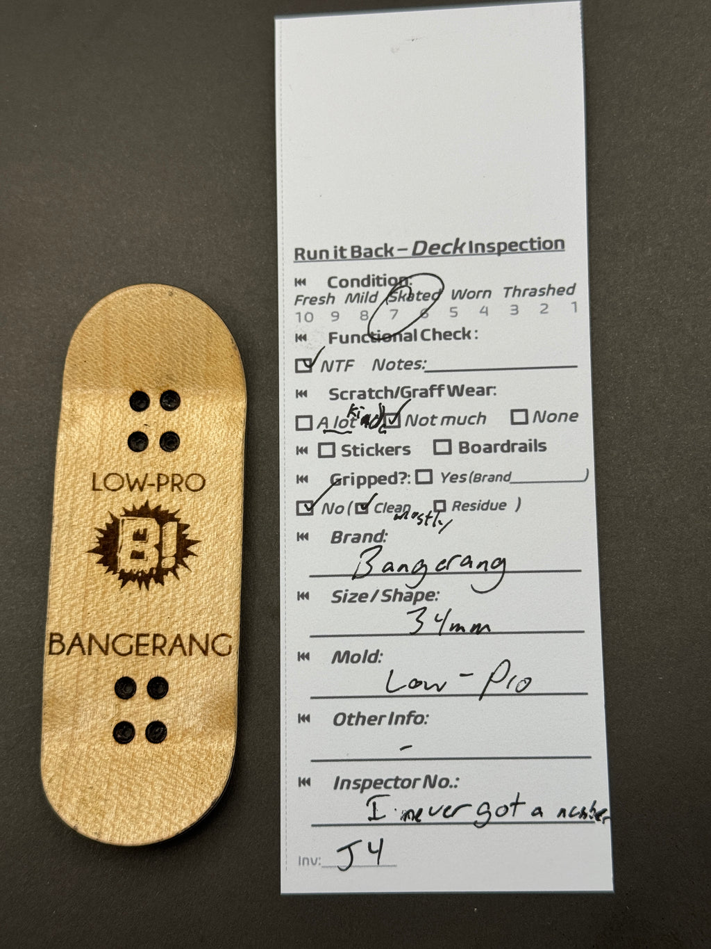 Bangerang 34mm Low-Pro - Skated