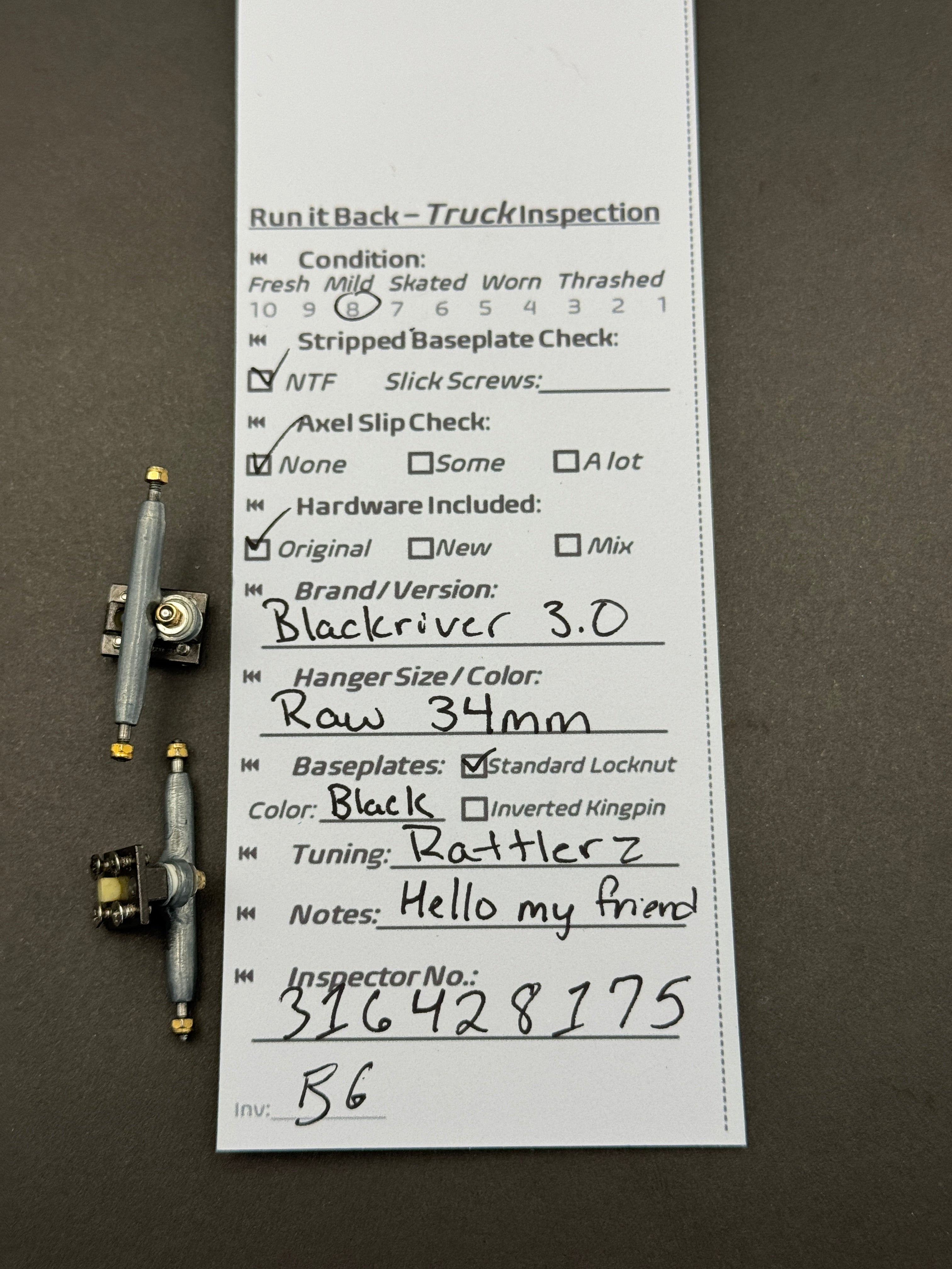 Blackriver 3.0 34mm Raw / Black – Mild