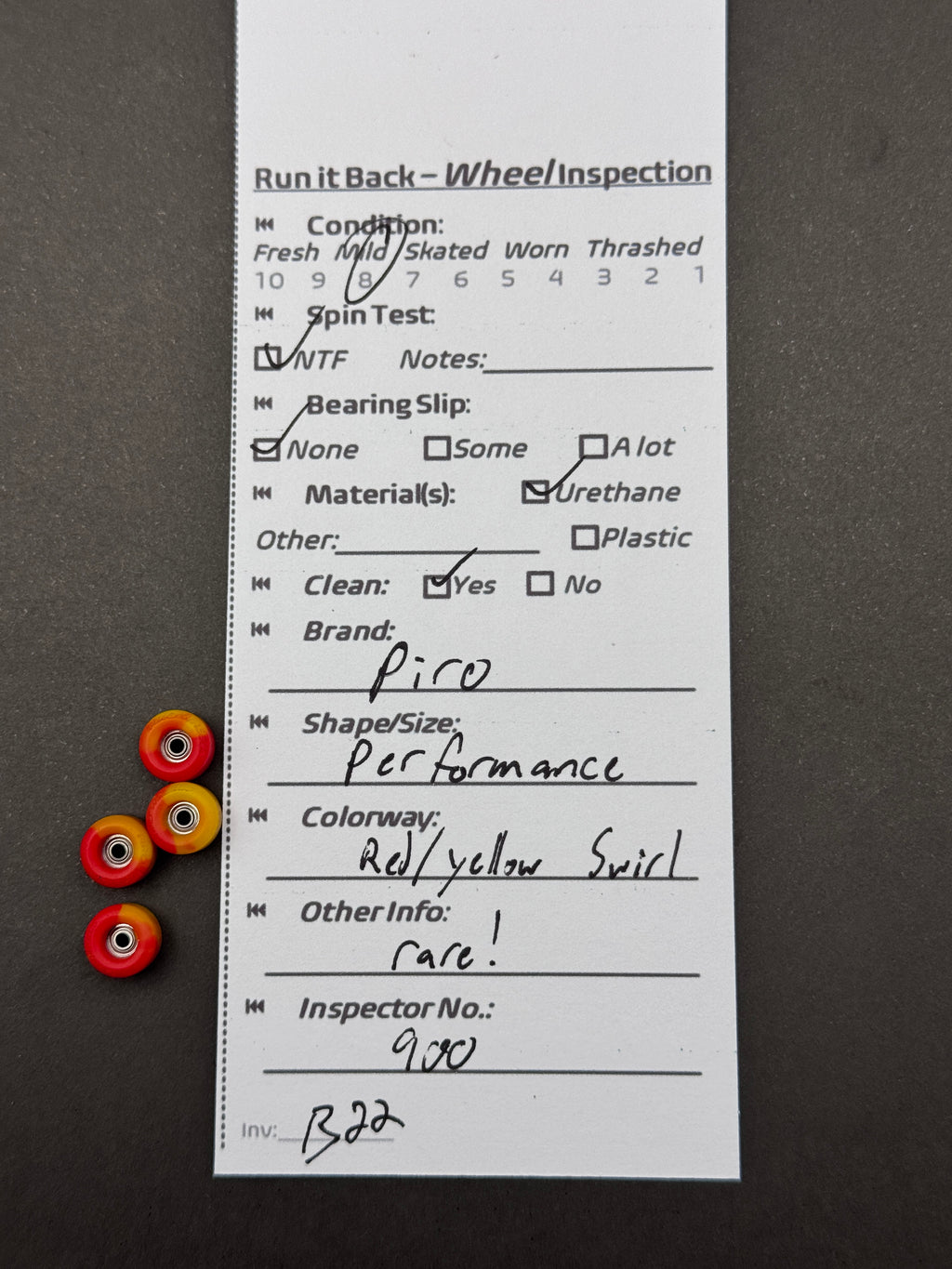 Piro Performance Red/Yellow Swirl – Mild