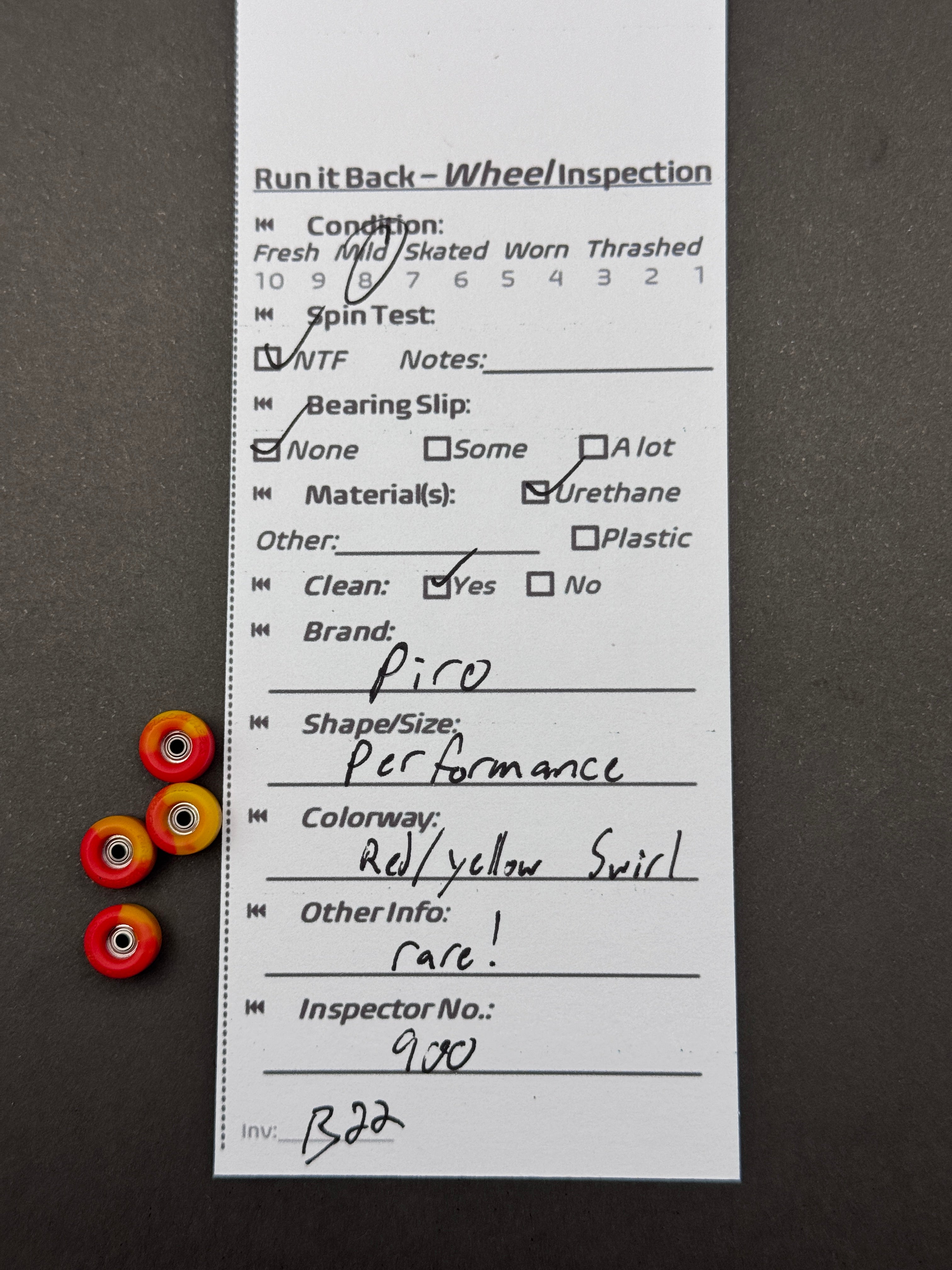 Piro Performance Red/Yellow Swirl – Mild