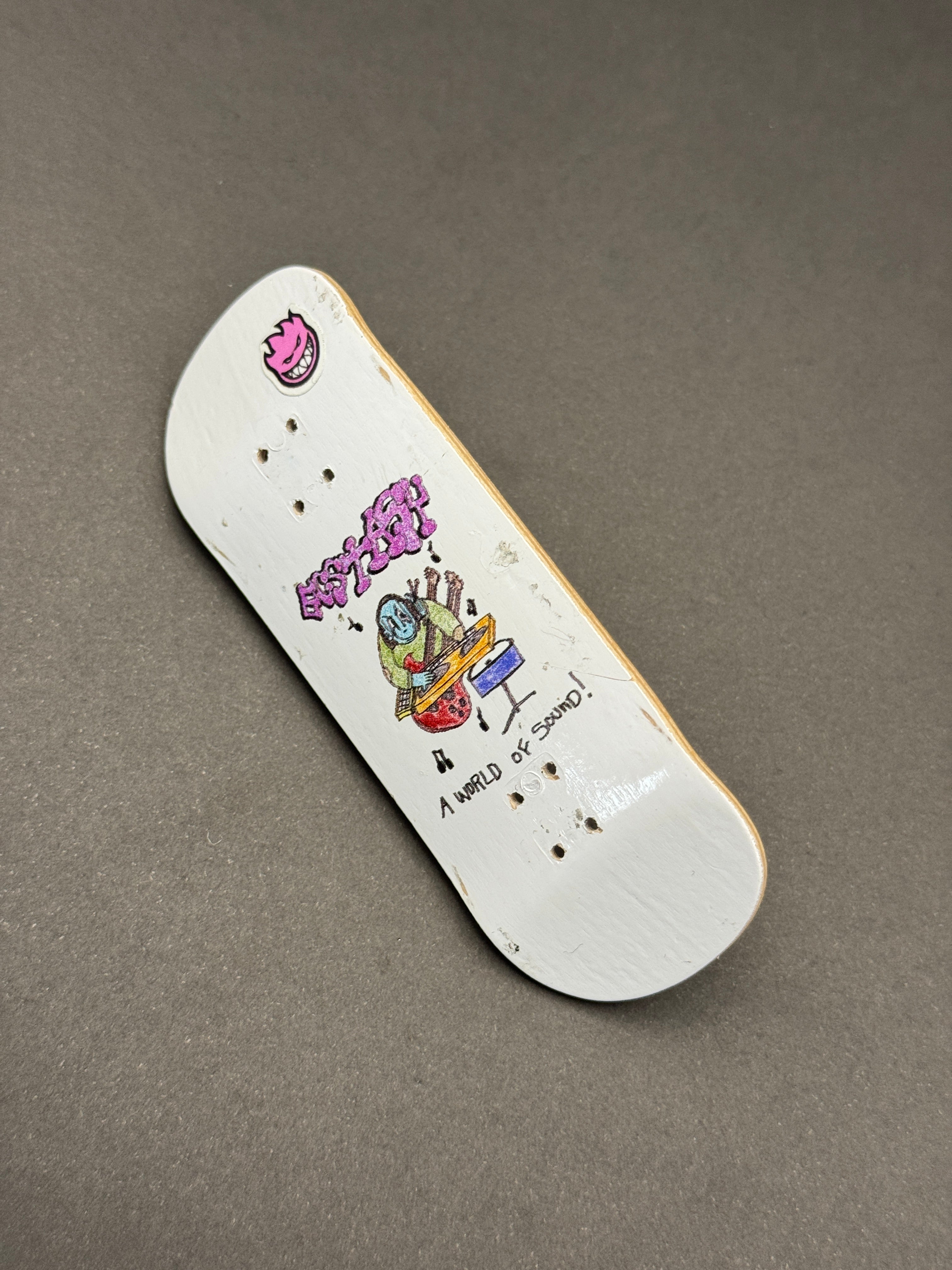 Ecstasy 34mm Hyperpop - deck graphic side
