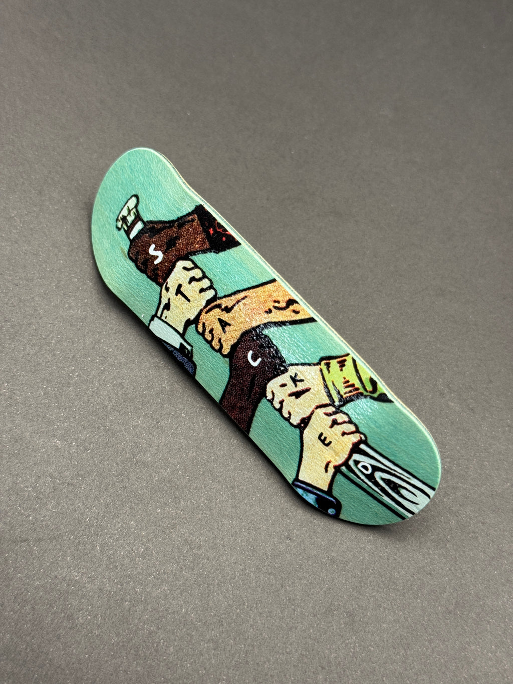 Stacked 32mm S2 - deck graphic side