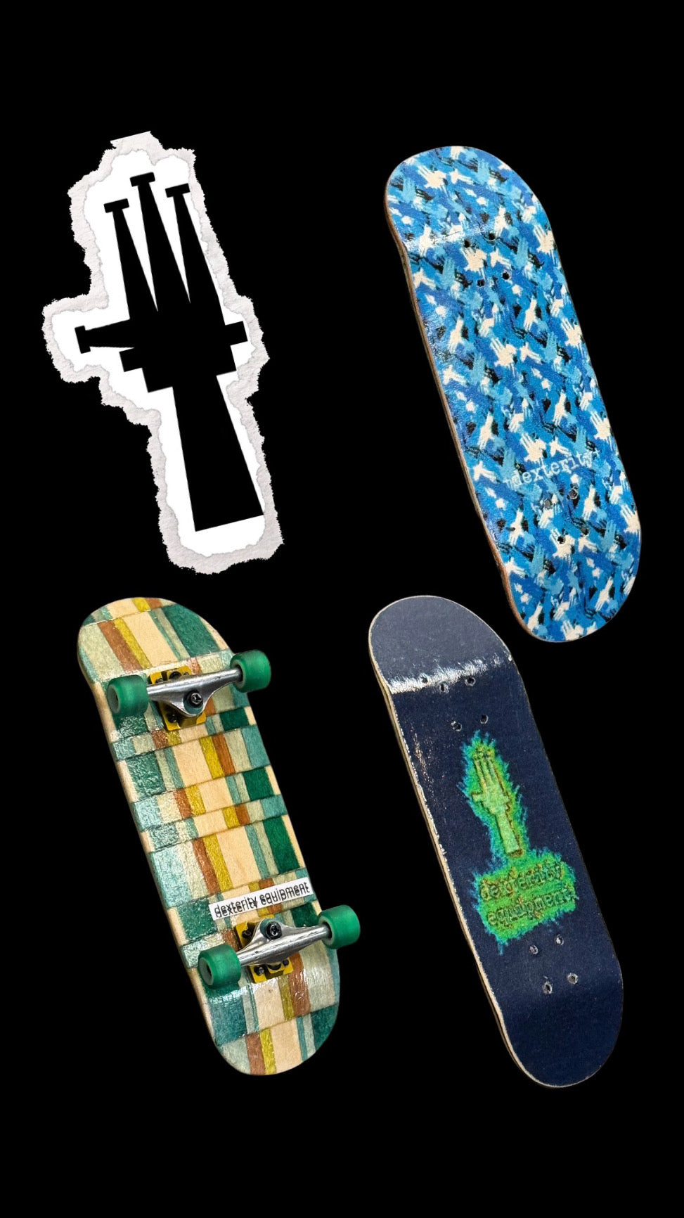 Dexterity Equipment Decks - Mint (RiB Spotlight)