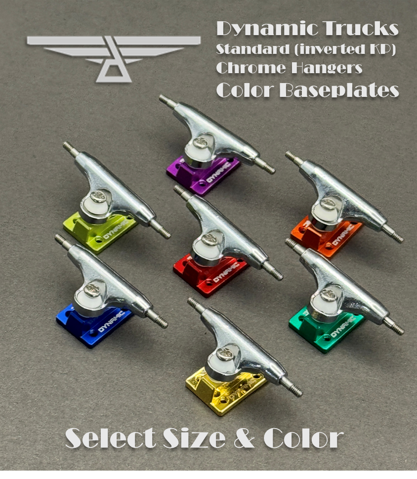 Dynamic Standard Colored Baseplates - Fresh (Select Size & Color)